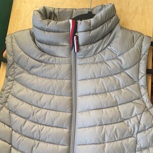 Tommy Hilfiger Gray Puffer Vest
